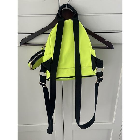 Like Dreams neon green mini backpack with wallet main image 6